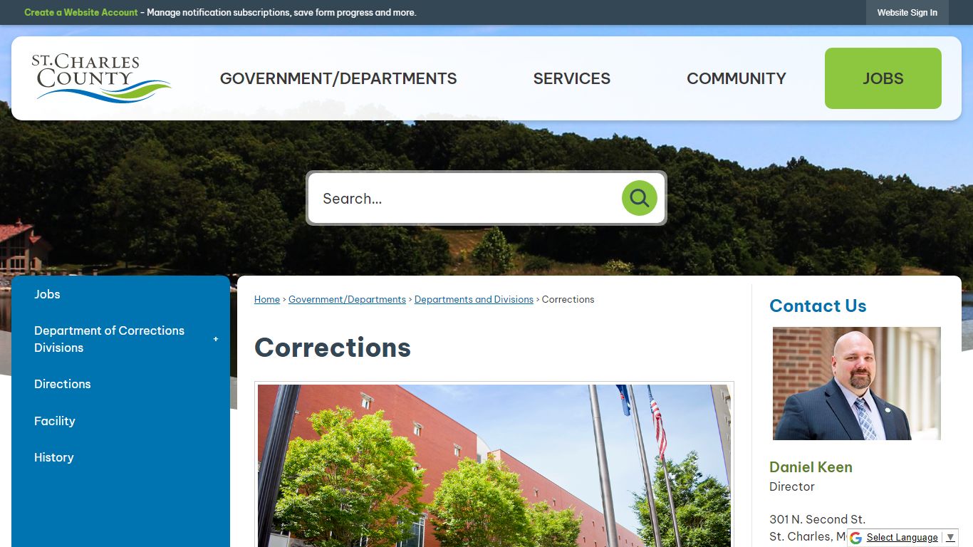 Corrections | St Charles County, MO - Official Website