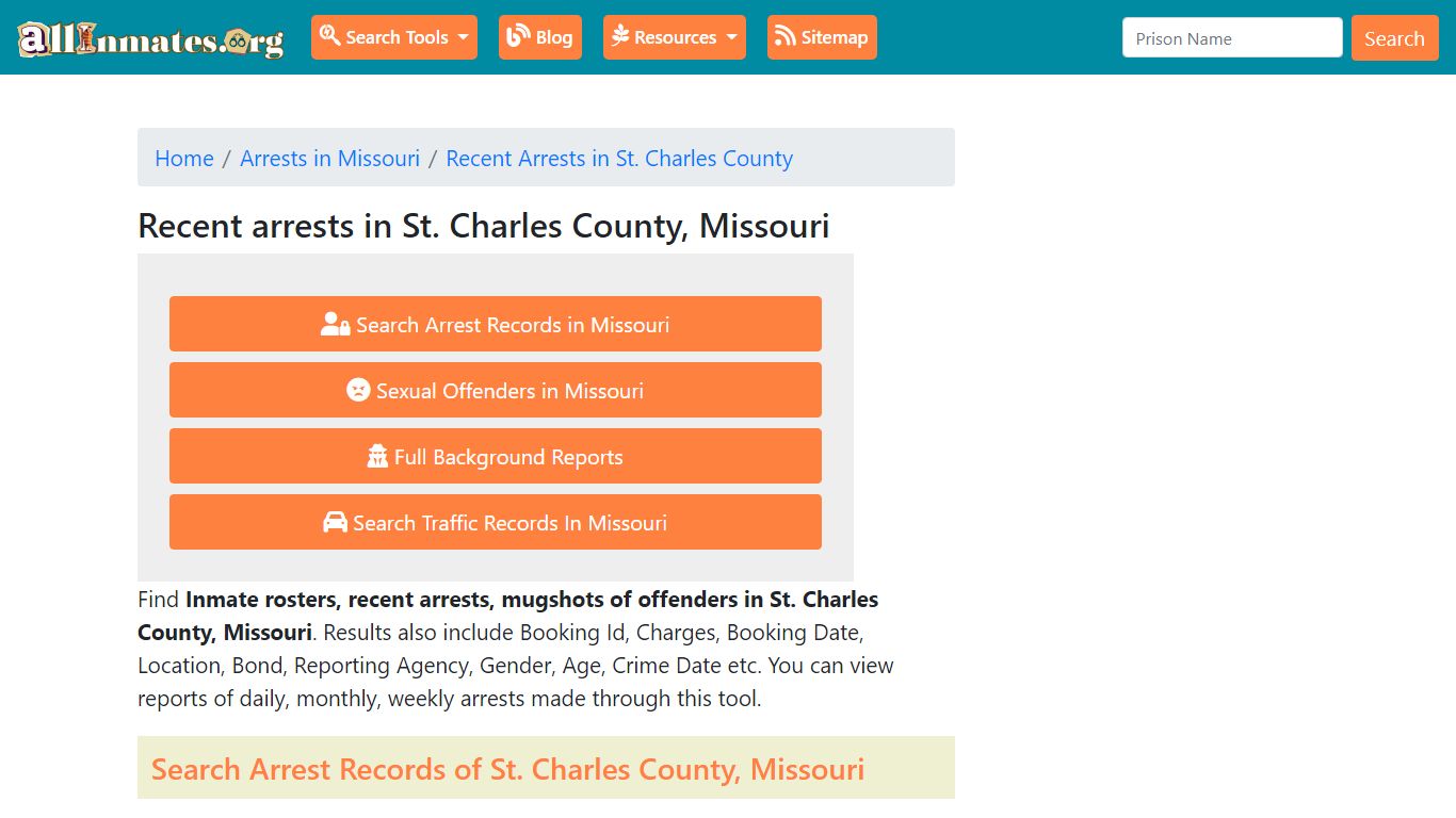 Recent arrests in St. Charles County, Missouri | Mugshots, Rosters ...